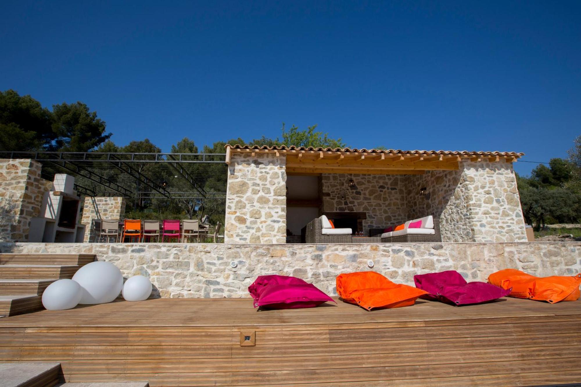 Villa Mas Des Avelines Le Brulat Exterior foto