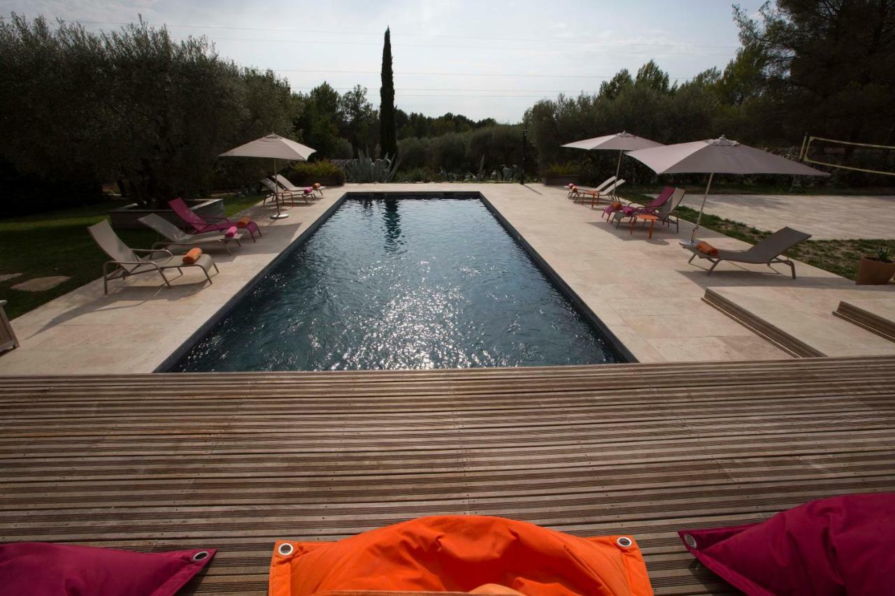 Villa Mas Des Avelines Le Brulat Exterior foto